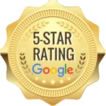 5 Star Rated On Google